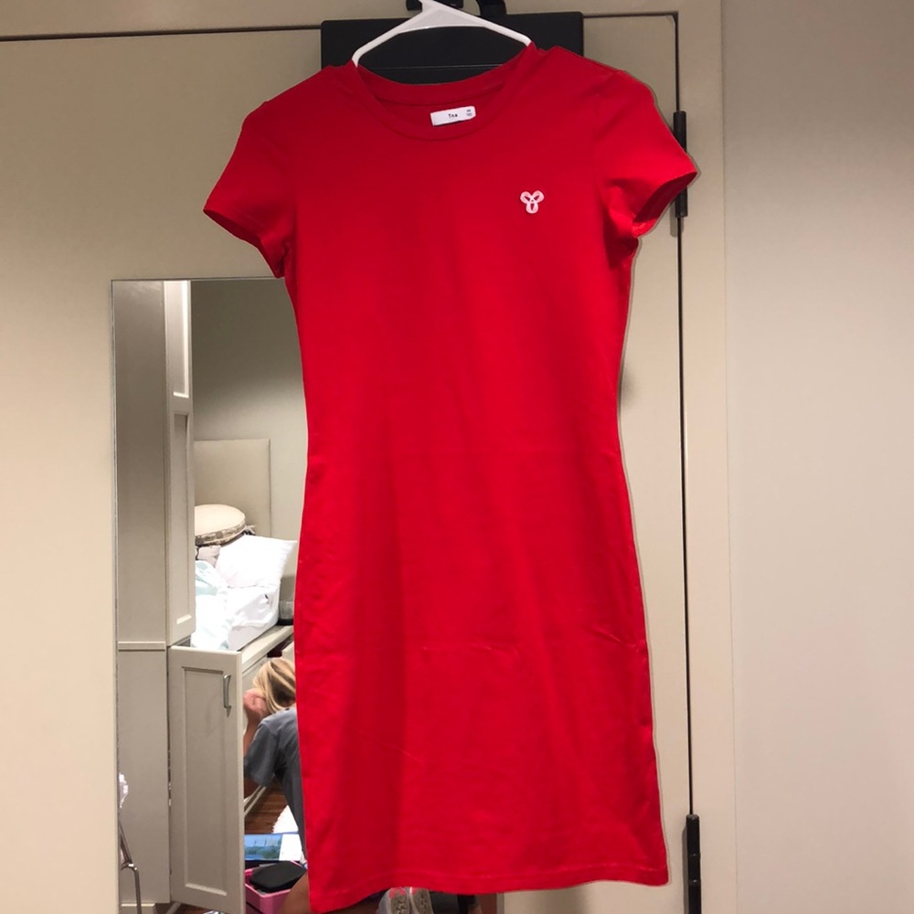 Red Tshirt Dress